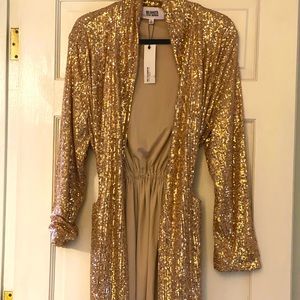 BB Dakota Sequin Duster NWT